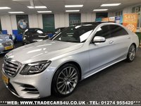 USED 2018 18 MERCEDES-BENZ S-CLASS 2.9 S 350 D L AMG LINE EXECUTIVE PREMIUM PLUS 4d 282 BHP FREE UK DELIVERY*VIDEO AVAILABLE* FINANCE ARRANGED* PART EX*HPI CLEAR