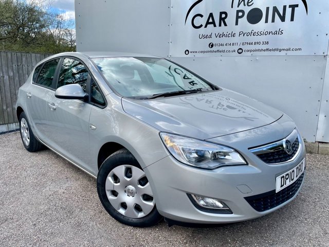 2010 10 Vauxhall Astra 1.4 EXCLUSIV 5d 98 BHP