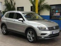 USED 2018 18 VOLKSWAGEN TIGUAN 2.0 SEL TDI BMT 4MOTION DSG 5d 188 BHP SAT NAV SUNROOF HEATED SEATS