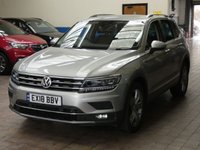 USED 2018 18 VOLKSWAGEN TIGUAN 2.0 SEL TDI BMT 4MOTION DSG 5d 188 BHP SAT NAV SUNROOF HEATED SEATS
