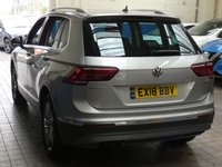 USED 2018 18 VOLKSWAGEN TIGUAN 2.0 SEL TDI BMT 4MOTION DSG 5d 188 BHP SAT NAV SUNROOF HEATED SEATS