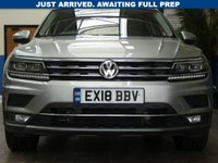 USED 2018 18 VOLKSWAGEN TIGUAN 2.0 SEL TDI BMT 4MOTION DSG 5d 188 BHP SAT NAV SUNROOF HEATED SEATS