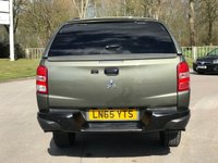 USED 2015 65 MITSUBISHI L200 2.4 DI-D 4X4 WARRIOR DCB 178 BHP ** NO VAT * CANOPY + SAT NAV