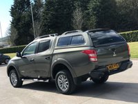 USED 2015 65 MITSUBISHI L200 2.4 DI-D 4X4 WARRIOR DCB 178 BHP ** NO VAT * CANOPY + SAT NAV