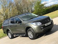 USED 2015 65 MITSUBISHI L200 2.4 DI-D 4X4 WARRIOR DCB 178 BHP ** NO VAT * CANOPY + SAT NAV
