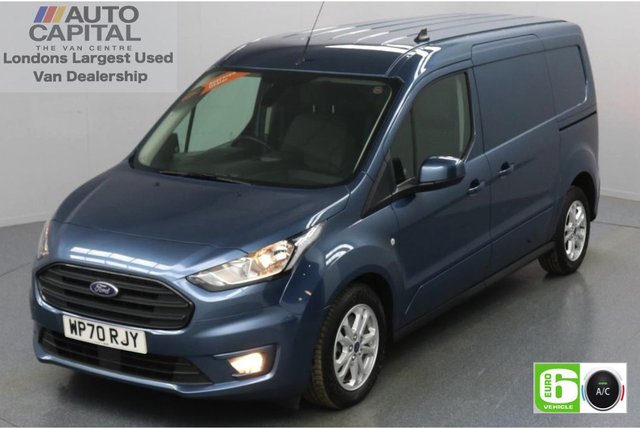 2020 70 FORD TRANSIT CONNECT 1.5 240 Limited EcoBlue Auto 120 BHP L2 LWB 3 Seats Low Emission