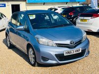 USED 2013 63 TOYOTA YARIS 1.3 VVT-I TR 5d 98 BHP FSH - Rear View Camera and 5 doors