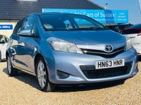 USED 2013 63 TOYOTA YARIS 1.3 VVT-I TR 5d 98 BHP FSH - Rear View Camera and 5 doors