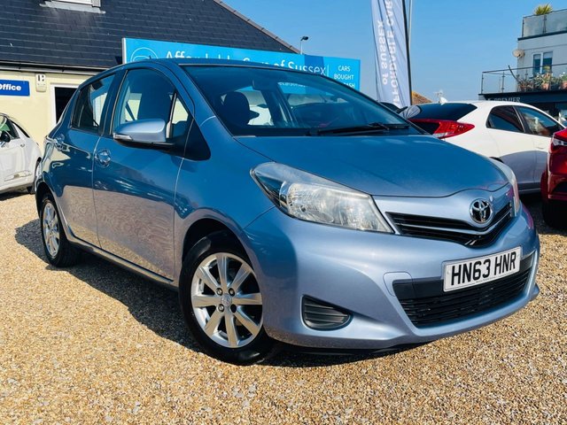 2013 63 Toyota Yaris 1.3 VVT-I TR 5d 98 BHP