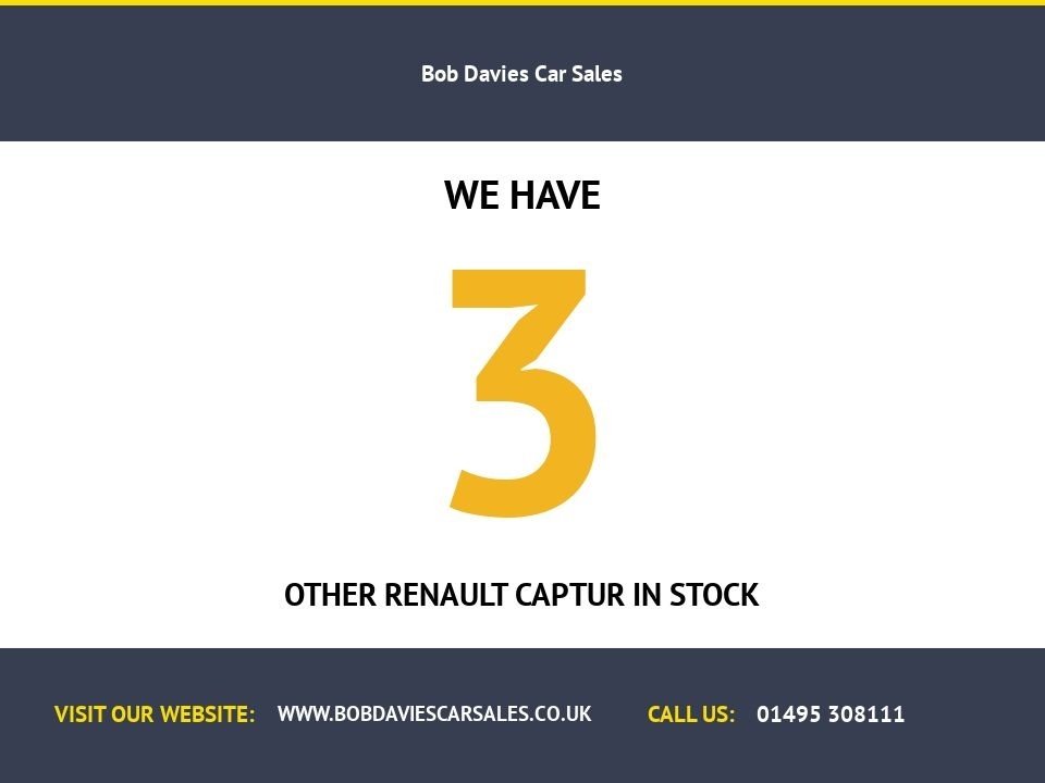 View our RENAULT CAPTUR
