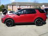 USED 2017 17 LAND ROVER DISCOVERY SPORT 2.0 TD4 HSE BLACK 5d 180 BHP Finished in FIRENZE RED MET with contrasting BLACK LEATHER SEATS. This Discovery Sport is practical, incredible off road and a comfy SUV that has 7 Seats that will swallow your family and luggage. FEATURES include Black Pack, Panoramic Glass Roof, Electric Rear Boot, Leather Seats, Sat Nav, 20" ALLOYS, Suround View Cameras, Park sensors, Detachable Tow Bar, Meridian Speakers and much more. Dealer serviced at 21102 miles, 42172 miles, 63063 miles and at 83101 miles.