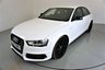 USED 2015 65 AUDI A4 2.0 TDI BLACK EDITION NAV 4d-2 OWNER CAR-BLACK LEATHER WITH JET GREY STITCHING-BANG AND OLUFSEN SOUND-XENON HEADLIGHTS-HEATED SEATS-19