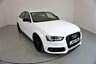 USED 2015 65 AUDI A4 2.0 TDI BLACK EDITION NAV 4d-2 OWNER CAR-BLACK LEATHER WITH JET GREY STITCHING-BANG AND OLUFSEN SOUND-XENON HEADLIGHTS-HEATED SEATS-19