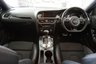 USED 2015 65 AUDI A4 2.0 TDI BLACK EDITION NAV 4d-2 OWNER CAR-BLACK LEATHER WITH JET GREY STITCHING-BANG AND OLUFSEN SOUND-XENON HEADLIGHTS-HEATED SEATS-19