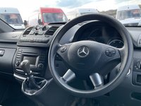 USED 2013 63 MERCEDES-BENZ VITO 2.1 113 CDI LONG LWB BLUEEFFICIENCY 136 BHP LWB, 1 PREVIOUS OWNSER, SORTIMO RACKING, CRUISE,