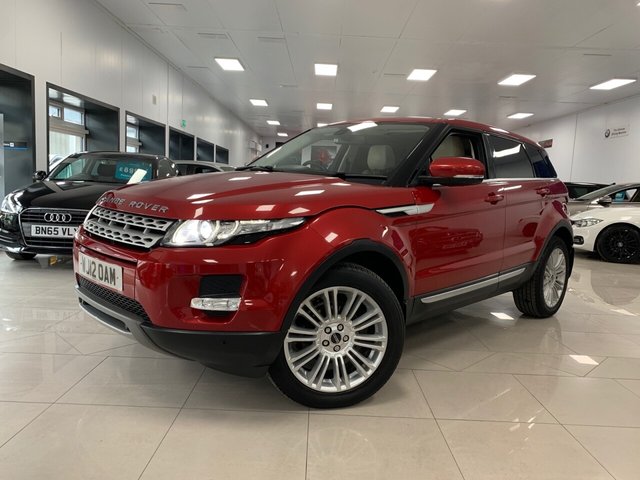 View our LAND ROVER RANGE ROVER EVOQUE