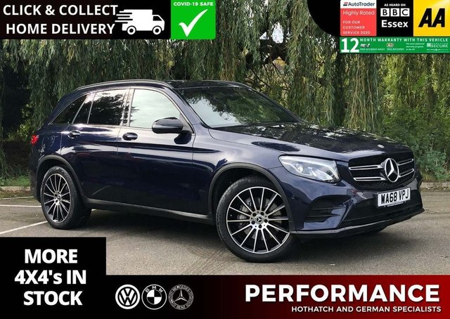 2018 68 Mercedes-Benz GLC-Class 2.1 GLC 250 D 4MATIC AMG LINE 5d 201 BHP