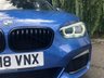USED 2018 18 BMW 1 SERIES 3.0 M140I SHADOW EDITION 5d 420 BHP Estoril Blue Paint & M Callipers
