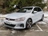 USED 2018 18 VOLKSWAGEN GOLF 2.0 GTI TSI DSG 5d 227 BHP SILVER WHITE PAINT RARE