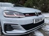 USED 2018 18 VOLKSWAGEN GOLF 2.0 GTI TSI DSG 5d 227 BHP SILVER WHITE PAINT RARE
