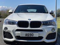 USED 2016 66 BMW X4 2.0 XDRIVE20D M SPORT 4d 188 BHP 4WD AUTO Full Leather Sat Nav DAB Radio
