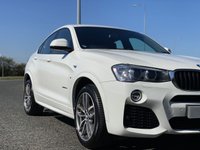 USED 2016 66 BMW X4 2.0 XDRIVE20D M SPORT 4d 188 BHP 4WD AUTO Full Leather Sat Nav DAB Radio