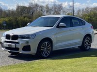 USED 2016 66 BMW X4 2.0 XDRIVE20D M SPORT 4d 188 BHP 4WD AUTO Full Leather Sat Nav DAB Radio