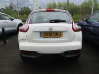 USED 2018 18 NISSAN JUKE 1.6 VISIA 5d 94 BHP NISSAN JUKE 1.6 VISIA S/S 2018