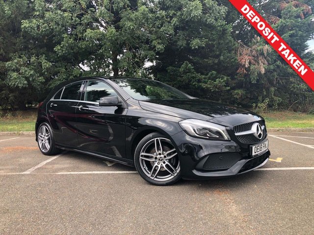 2018 18 MERCEDES-BENZ A-CLASS 1.6 A 180 AMG LINE PREMIUM 5d 121 BHP ++ 10% Deposit & &pound;252.38 PCM++