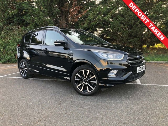 2017 67 FORD KUGA 2.0 ST-LINE TDCI 5d 177 BHP HIGH SPEC, NAV & DRIVER PACK