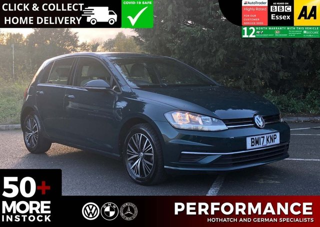 2017 17 Volkswagen Golf 1.4 SE NAVIGATION TSI BLUEMOTION TECHNOLOGY DSG 5d 124 BHP