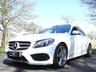 USED 2018 18 MERCEDES-BENZ C CLASS 2.1 C 250 D AMG LINE PREMIUM PLUS 4d 204 BHP HUGE SPEC PAN ROOF LEATHER 21K