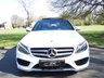 USED 2018 18 MERCEDES-BENZ C CLASS 2.1 C 250 D AMG LINE PREMIUM PLUS 4d 204 BHP HUGE SPEC PAN ROOF LEATHER 21K