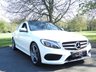 USED 2018 18 MERCEDES-BENZ C CLASS 2.1 C 250 D AMG LINE PREMIUM PLUS 4d 204 BHP HUGE SPEC PAN ROOF LEATHER 21K