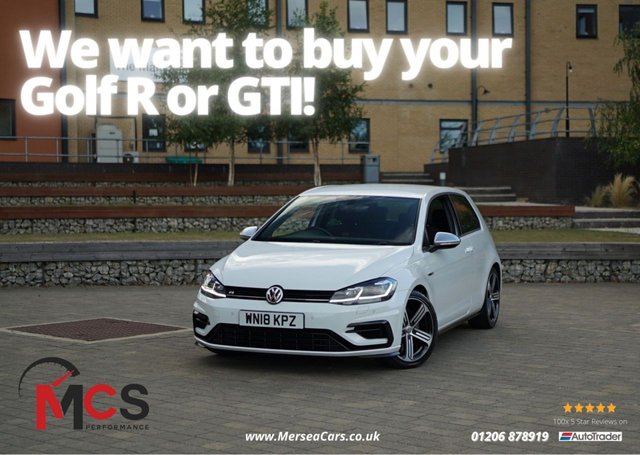 2018 18 VOLKSWAGEN GOLF WE WANT TO BUY YOUR GOLF'S! WE WANT TO BUY YOUR GOLF R'S, GTI'S & HOT HATCHES - CALL 01206 878919
