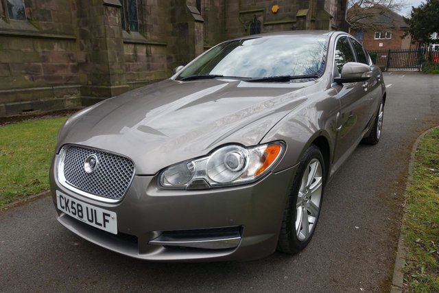 2008 JAGUAR XF 2.7 LUXURY V6 4D 204 BHP 2008 80799 GREY AUTOMATIC 2.7 LTR... photo