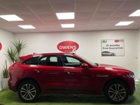 USED 2016 66 JAGUAR F-PACE 2.0 R-SPORT AWD 5d 178 BHP 30 DAY GAP INSURANCE
