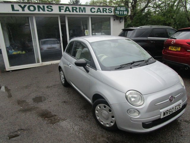 2010 60 Fiat 500 1.2 POP 3d 69 BHP