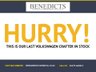 USED 2017 17 VOLKSWAGEN CRAFTER 2.0 CR35 TDI L H/R P/V TRENDLINE 138 BHP 