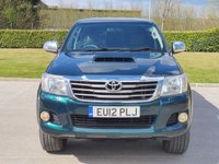 USED 2012 12 TOYOTA HI-LUX 3.0 INVINCIBLE 4X4 D-4D DCB 169 BHP REVERSING CAMERA * NO VAT ** NO VAT