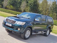 USED 2012 12 TOYOTA HI-LUX 3.0 INVINCIBLE 4X4 D-4D DCB 169 BHP REVERSING CAMERA * NO VAT ** NO VAT