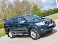 USED 2012 12 TOYOTA HI-LUX 3.0 INVINCIBLE 4X4 D-4D DCB 169 BHP REVERSING CAMERA * NO VAT ** NO VAT