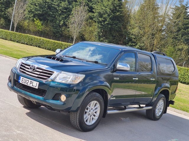 2012 12 Toyota HI-Lux 3.0 INVINCIBLE 4X4 D-4D DCB 169 BHP