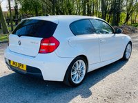 USED 2011 11 BMW 1 SERIES 2.0 120D M SPORT 3d 175 BHP BLUETOOTH & REVERSING SENSORS!