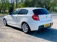 USED 2011 11 BMW 1 SERIES 2.0 120D M SPORT 3d 175 BHP BLUETOOTH & REVERSING SENSORS!