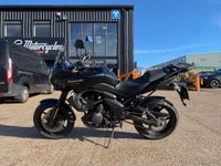 USED 2009 59 KAWASAKI KLE 650 VERSYS 649cc KLE 650 A9F  WITH BLACK WIDDOW EXHAUST