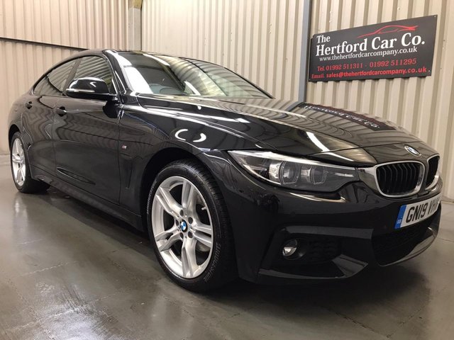 2019 19 BMW 4 Series 2.0 420D XDRIVE M SPORT GRAN COUPE 4d 188 BHP