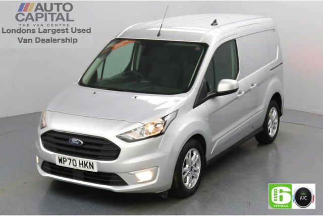 2020 70 FORD TRANSIT CONNECT 1.5 200 Limited EcoBlue Auto 120 BHP L1 SWB 3 Seats Low Emission