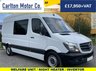 USED 2015 65 MERCEDES-BENZ SPRINTER 313 CDI 130 [ WELFARE / MESS UNIT ] H/R LOW MILEAGE 7 Seats & Table Crew Cab Window Van