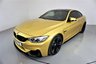 USED 2016 16 BMW M4 3.0 M4 2d AUTO 426 BHP-1 OWNER CAR FROM NEW-RUNNING IN SERVICE COMPLETED AT 1434 MILES-HEATED BLACK MERINO LEATHER-HEAD UP DISPLAY-ELECTRIC MEMORY SEAT-19